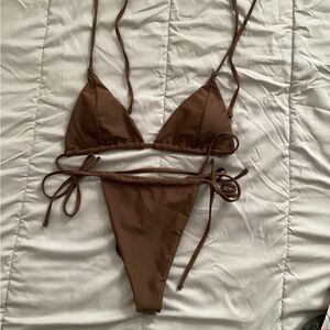 Two piece halter bikini